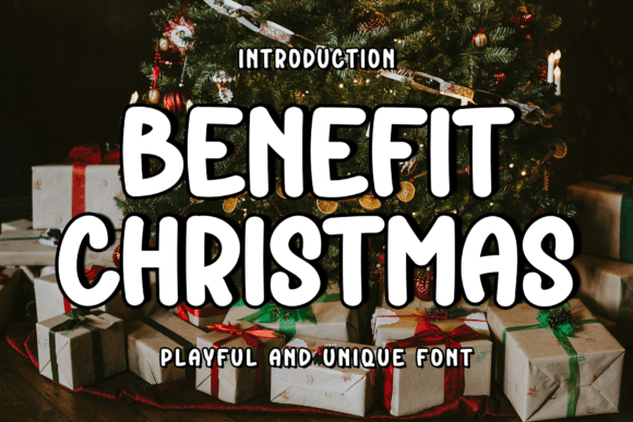 Benefit Christmas: A Friendly Display Font for Web Design