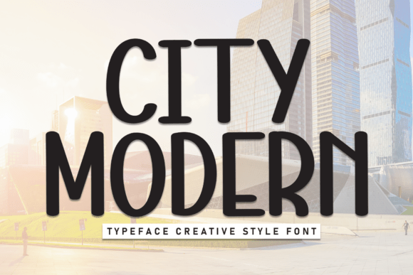 City Modern: A Friendly Display Font for Web Design