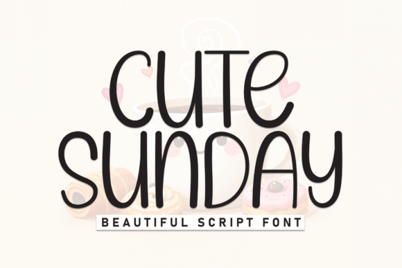 Cute Sunday: A Friendly Display Font for Social Campaigns