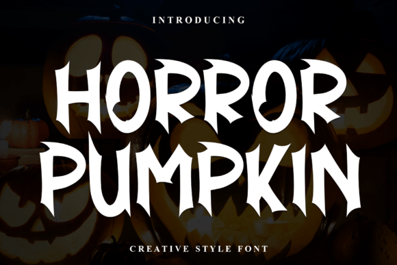 Designing Friendly Brands with Horror Pumpkin Display Fonts