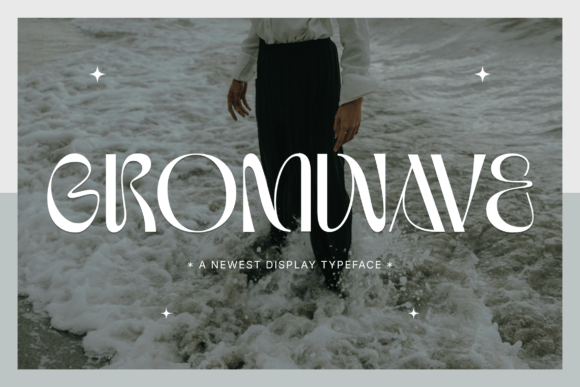 Designing Luxury Web Headers with Gromwave Typeface