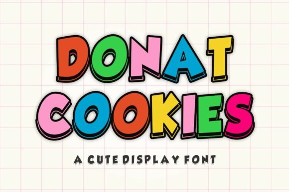 Designing with Donat Cookies: A Playful Display Font for Web