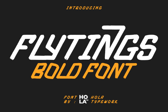 Flytings: A Bold Display Font for High-Impact Web Design