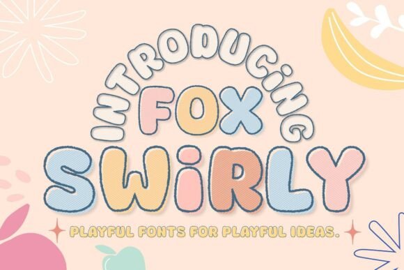 Fox Swirly: A Cheerful Display Font for Creative Projects