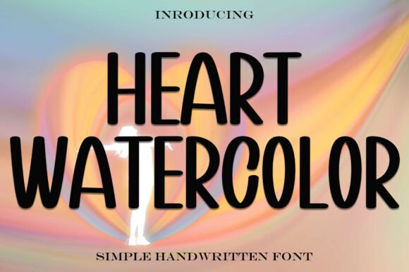 Heart Watercolor Font Review for Makers and Sellers