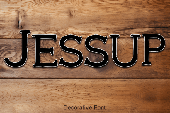 Jessup: A Serif Display Typeface for Bold Crafts