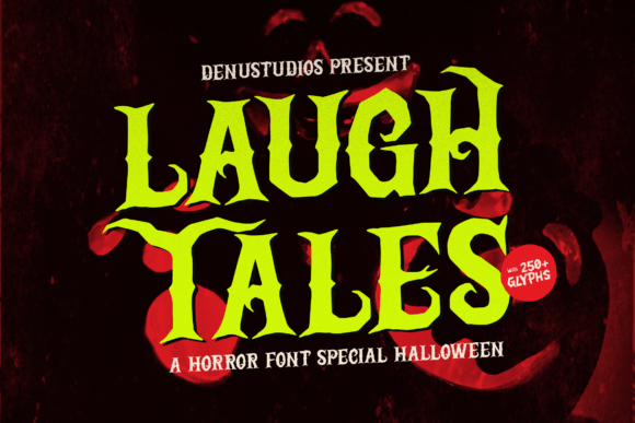 Laugh Tales Font Review for Spooky Maker Projects