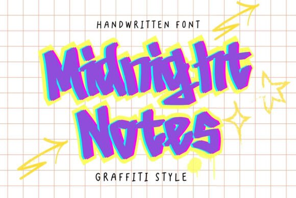 Midnight Notes: A Spooky Display Font for Web Design