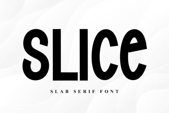 Slice: The Minimal Display Font for Modern Brands