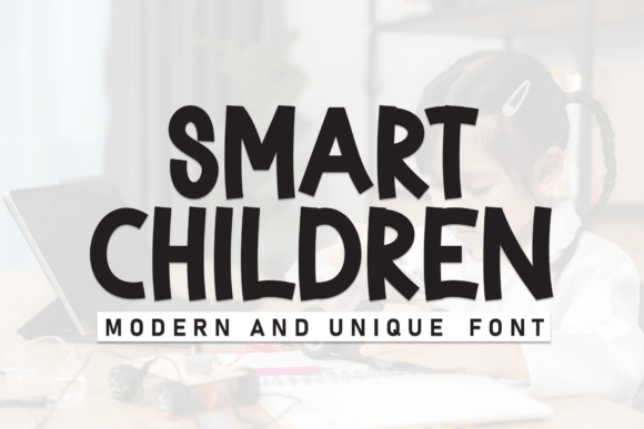 Smart Children Font for Clear Campaign Headlines