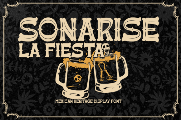 Sonarisa La Fiesta: A Vibrant Display Font for Bold Branding