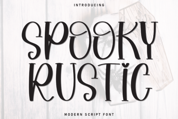 Spooky Rustic: The Perfect Display Font for Small Business Branding