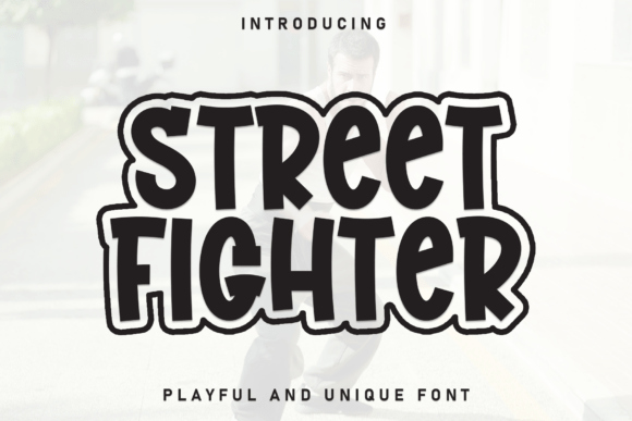 Street Fighter Font: A Bold Display Typeface for Modern Design