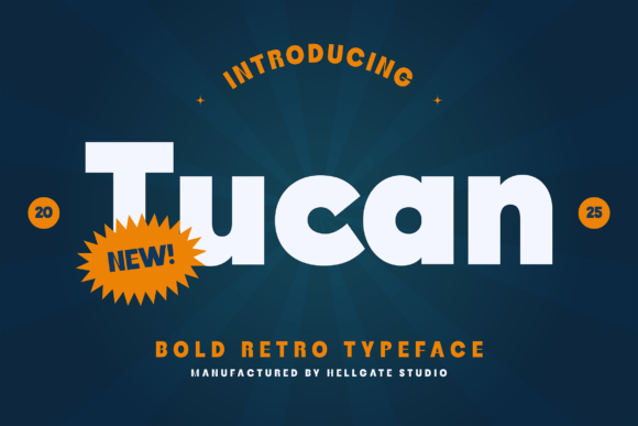Tucan Bold: The Retro Display Font for Modern Web Design