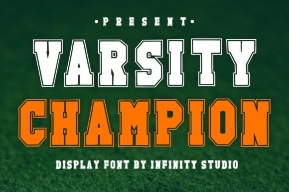 Varsity Champion Font Review: Bold Athletic Display Type